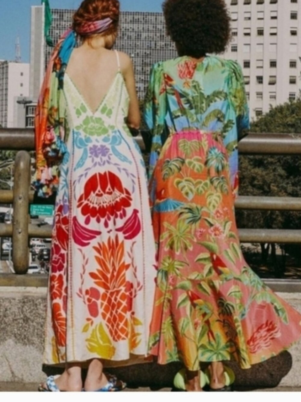 Farm Rio Rainbow Maxidress - Picture 4 of 5